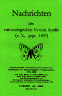 Erstes Gesamtinhaltsverzeichnis 1989