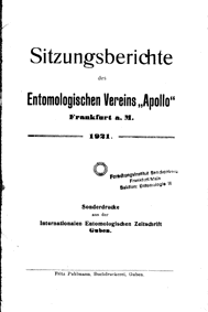 Altes Jahrbuch des Apollo